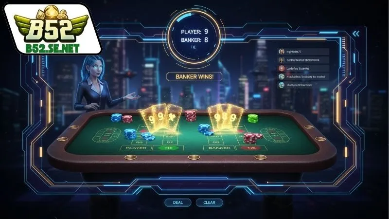 Baccarat B52 là gì và cách hoạt động ra sao?
