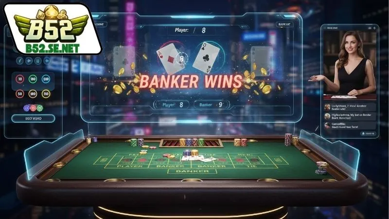 Hướng dẫn cách chơi Baccarat B52