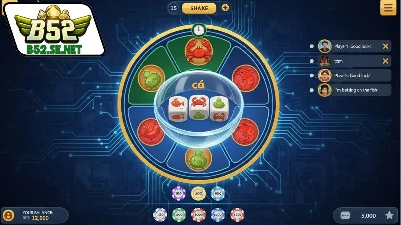 Chiến thuật chơi bầu cua B52 online