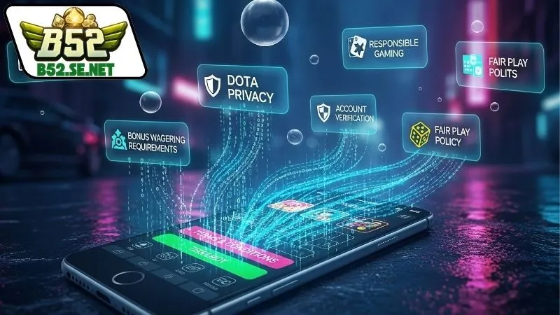 Điều Khoản Sử Dụng - Lý Do Cần Nắm Rõ Để Tham Gia An Toàn 1 Điều khoản sử dụng B52 là gì?