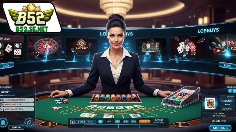 Live Casino B52 - Trải Nghiệm Đỉnh Cao Cùng Người Chơi Thật 4 Hướng dẫn tham gia Live Casino tại B52