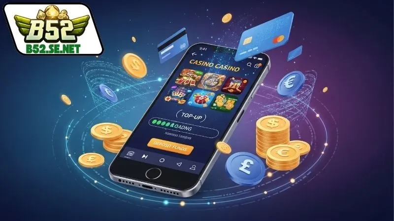 Nạp tiền B52 - Cách thức để trải nghiệm game thú vị tại B52! 3 Thời gian xử lý và hạn mức nạp tiền B52